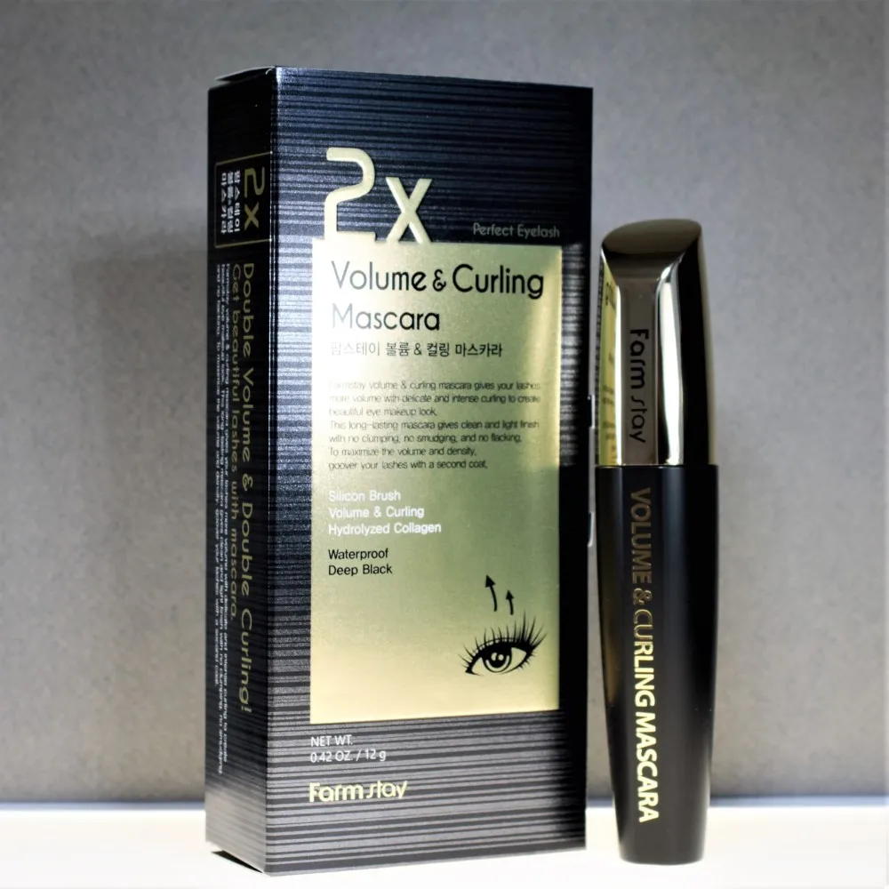 Farm stay 2x volume curling mascara. Farmstay 2x volume curling mascara. Farm stay 2x volume curling mascara. Farmstay volume & curling mascara 12г. Farm stay 2x volume & curling mascara (12g).