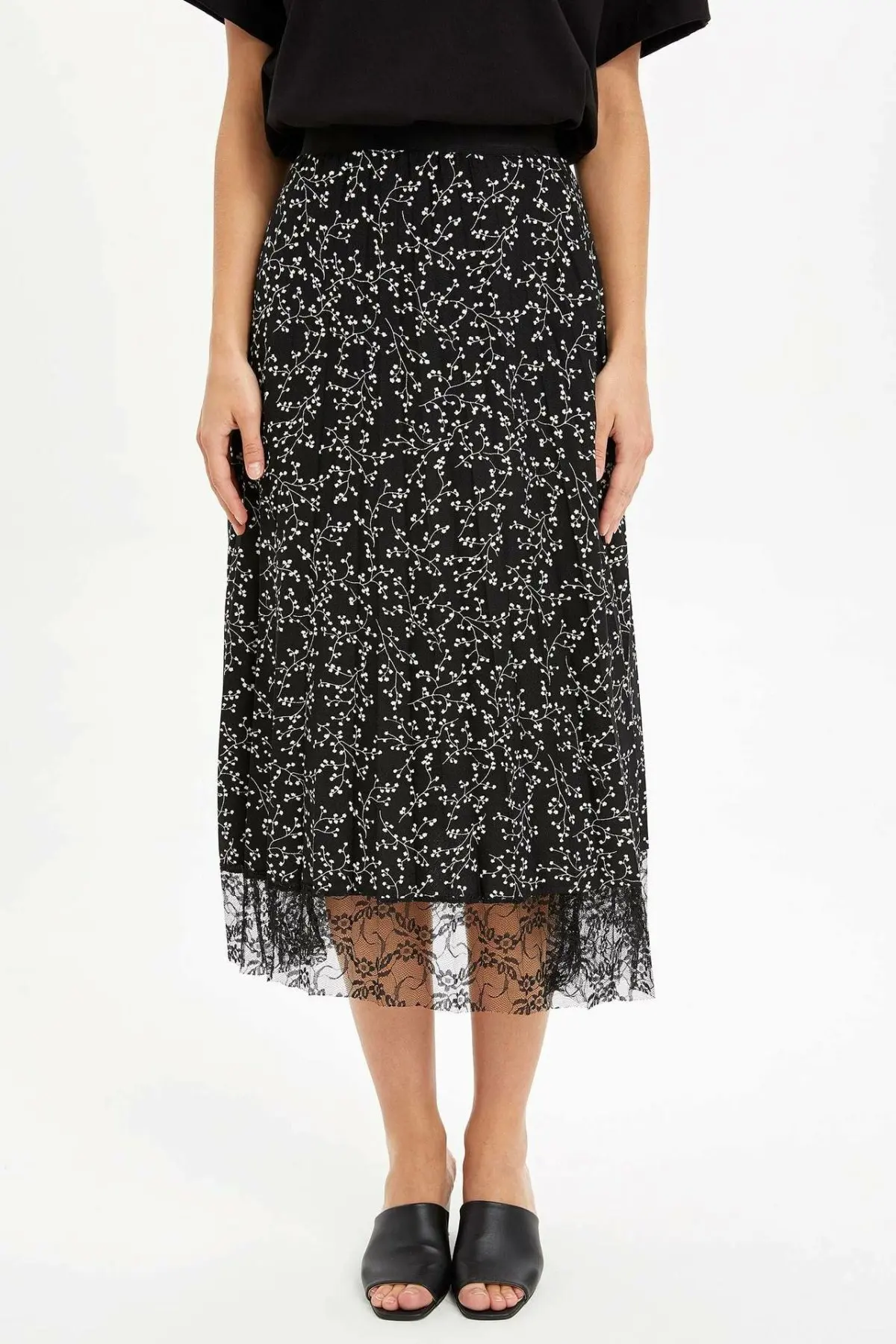 Дефакто Женский вязаный Skirt-M0265AZ19SM | Женская одежда