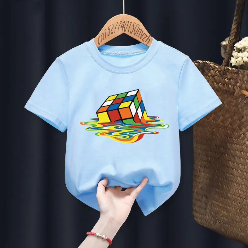 Кубик Рубика Meltingcube с рисунком детская черная кавайная одежда в стиле Харадзюку