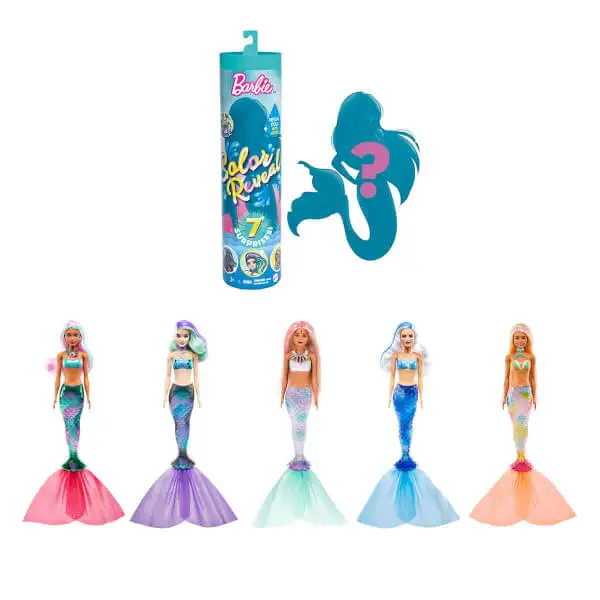 Оригинальный Барби цвет показывают кукла волшебное аксессуары Playset рисунок