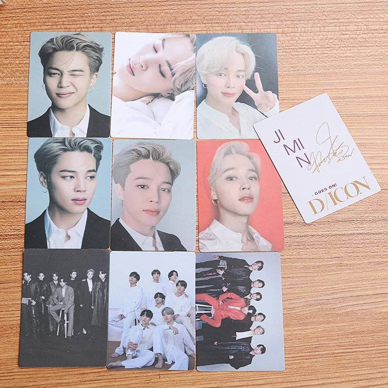 

kpop Bangtan Boys BE Double Sides Card Life Goes On JIMIN JIN SUGA J-HOPE jung kook Fans Collection