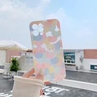 candy color cute love heart phone case for iphone 13 12 11 pro max 7 8 plus x xs max xr se 2020 soft tpu silicon back cover