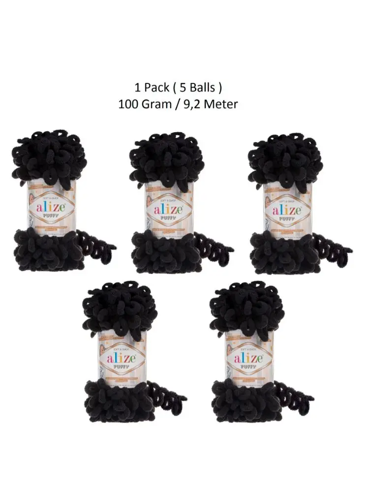 Нить 1 упаковка (5 футбольные мячи) Alize Пышное ручной Вязание пряжа Цвет номер: 60