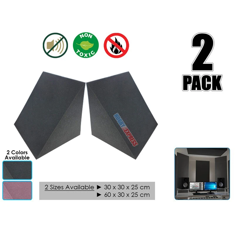 Угловая ловушка для басов Arrowzoom 11 8x11 8x9 8 дюйма (30x30x25 см) студийная