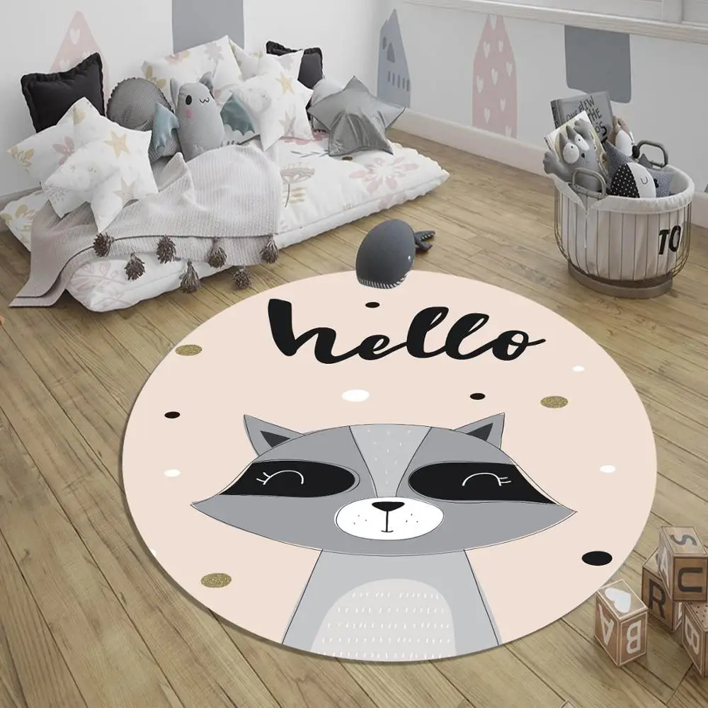 Еще розовые серые сердца енот животные нордек 3d рисунок принт противоскользящие