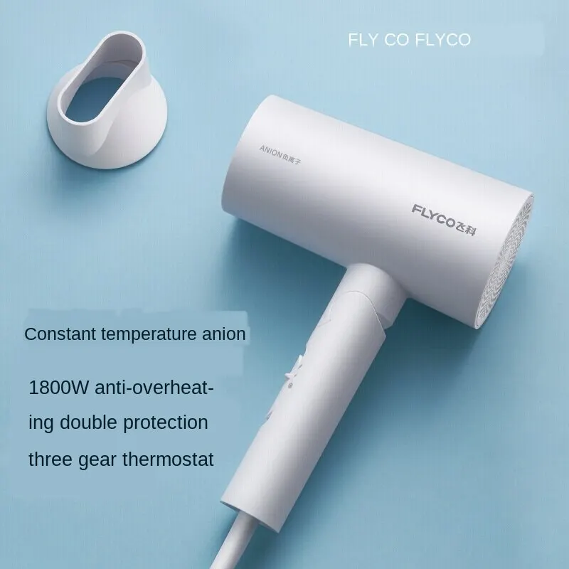 FLYCO 1800 Вт электрический фен для волос сильный Мощность Парикмахерская ножницы