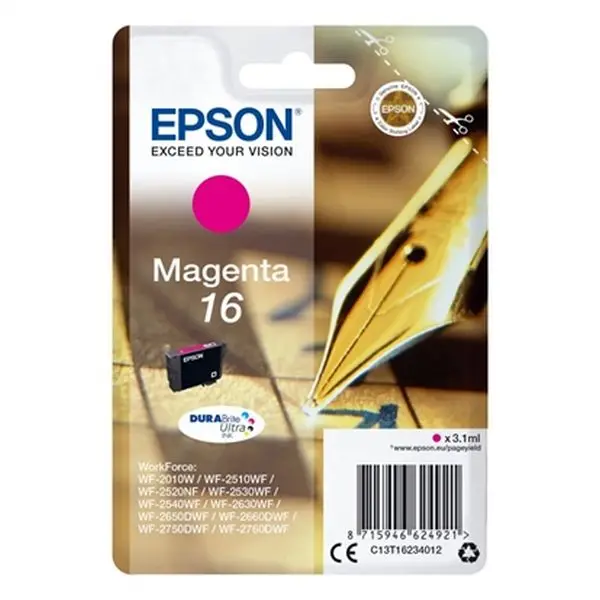 Оригинальный чернильный картридж Epson T16 |