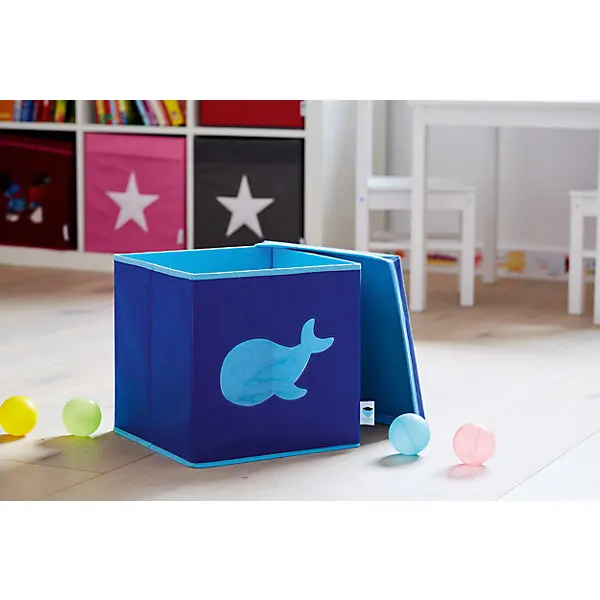 Box with lid for storage store it Whale | Мать и ребенок