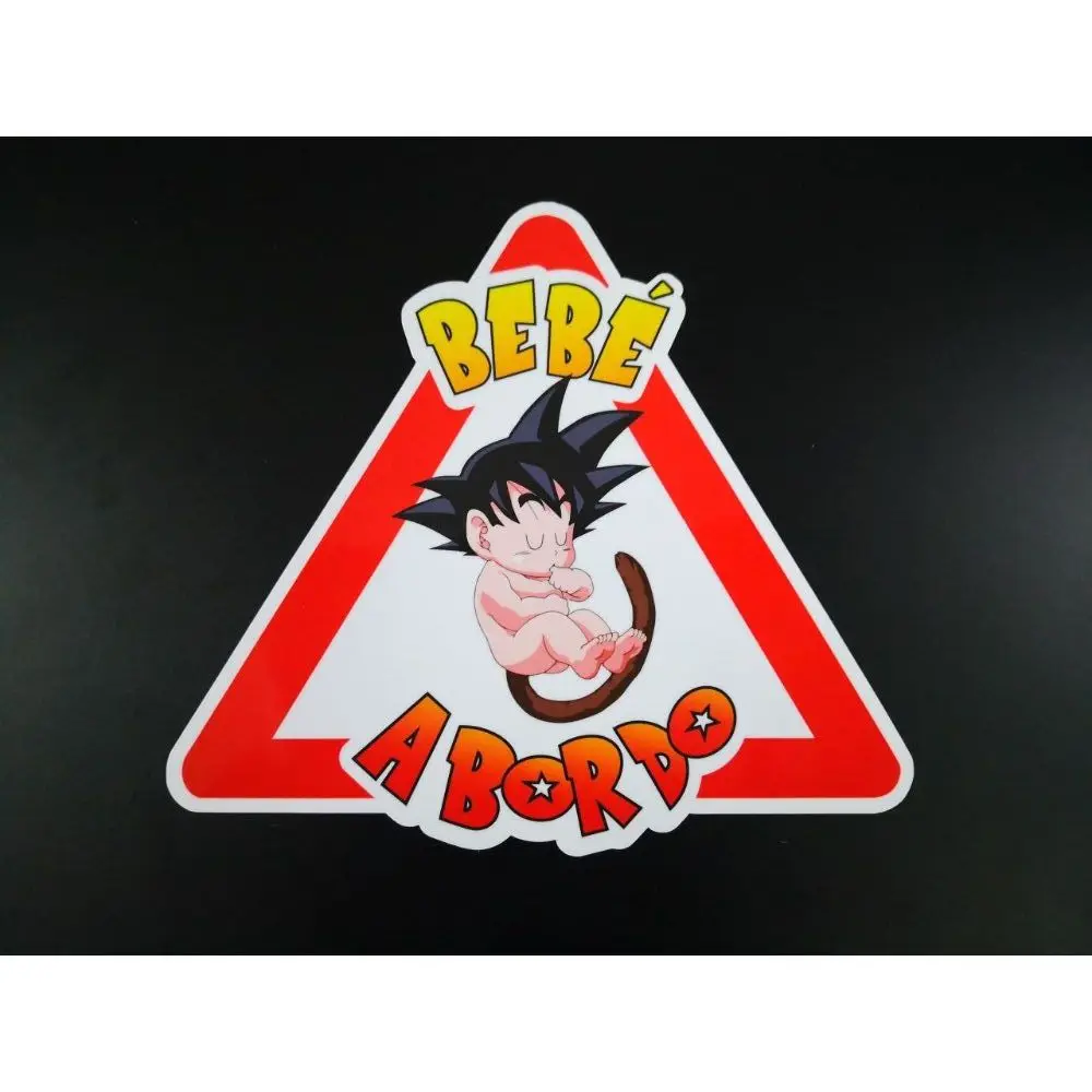 Наклейки Goku Bebe на борту автомобиля/Высококачественный Самоклеящийся винил для