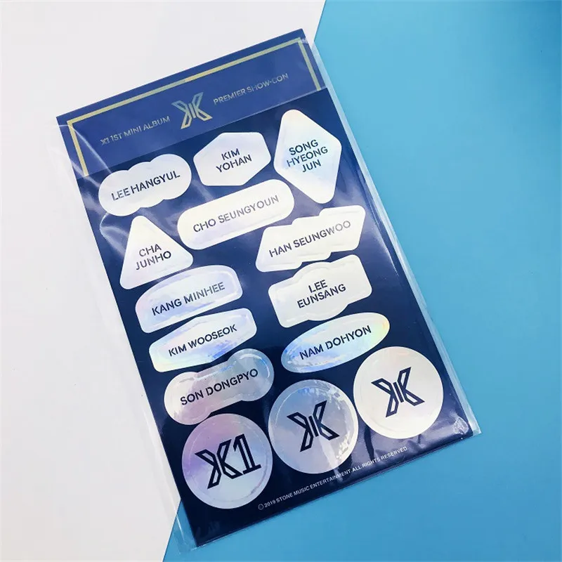 X1 Stickers NAM DO HYON HAN SEUNG WOO KIM YO CHA JUN HO SON DONG PYO Fly High QUANTUM LEAP DIY Scrapbooking Memo Pad | Канцтовары для