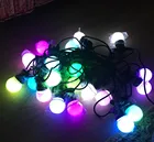 IP65 G50 RGB молочная гирлянда с лампочками, подвесные наружные гирлянды для свадьбы, Рождества, вечеринки, внутреннего дворика, уличного освещения
