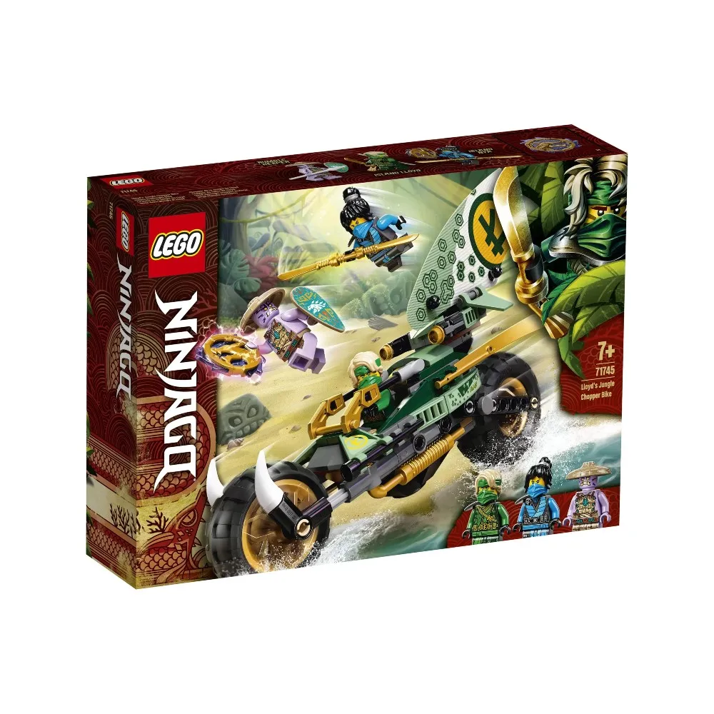 Конструктор LEGO Ninjago (Ниндзяго) 71745 Мотоцикл Ллойда для джунглей 7+ | Игрушки и хобби