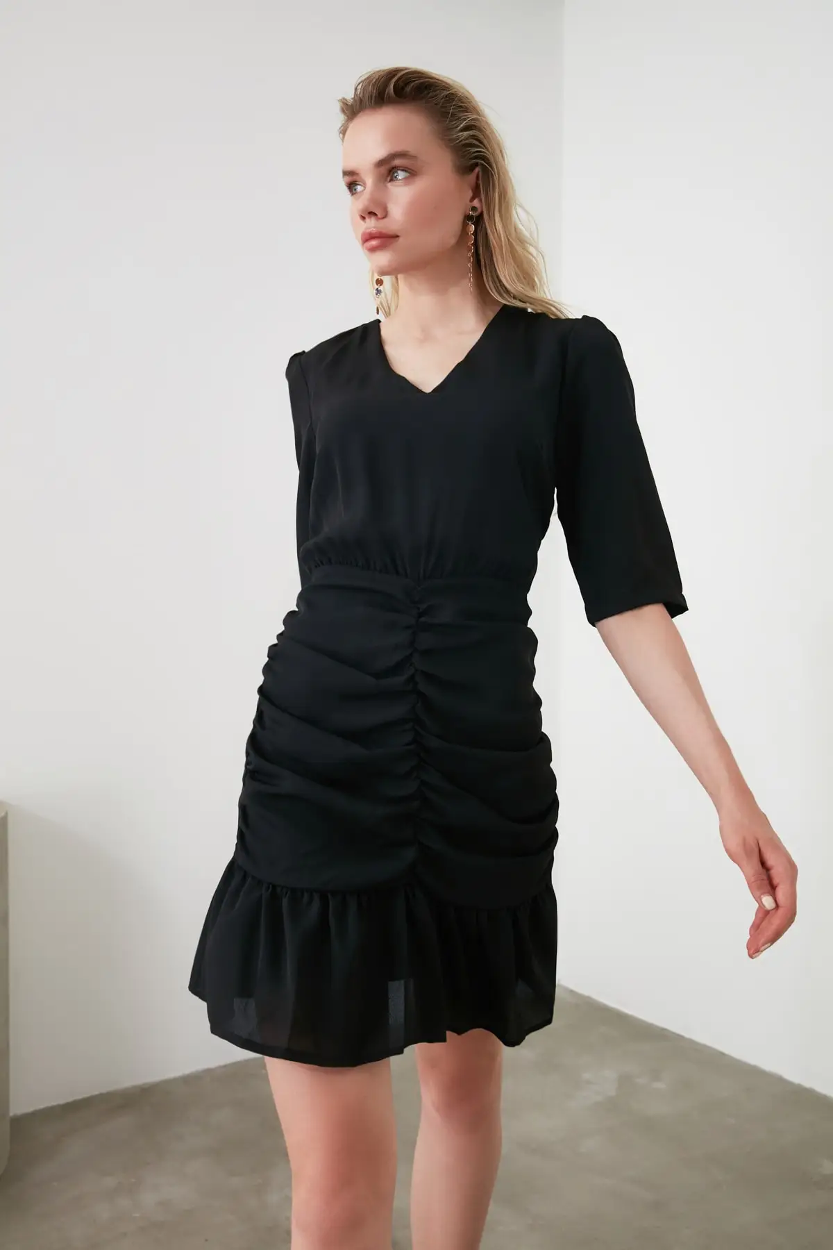 Платье рубашка Trendyol TWOSS20EL0451|Женские платья| |