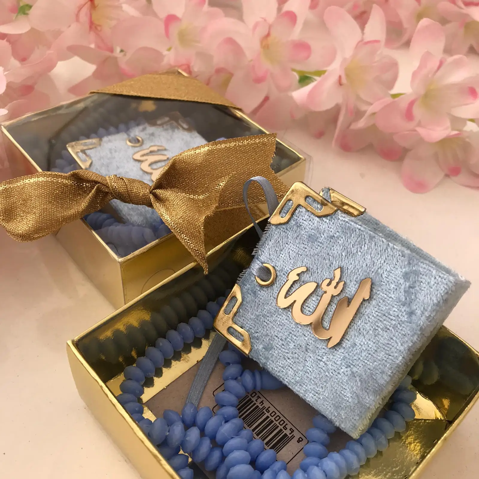 Mini conjunto de Cor&aacute;n con Tasbeh, conjunto colorido del Cor&aacute;n con Ideas de regalo, Ramad&aacute;n, Mubarak, musulm&aacute;n, recuerdos de fiesta de boda, 50 piezas-3