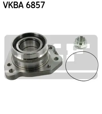 Ступица колеса с интегрированным подшипником SKF vkba6857 | Автомобили и мотоциклы