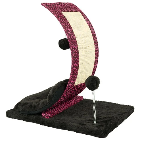 Арбол скребок панель черный и фуксия | Электроника