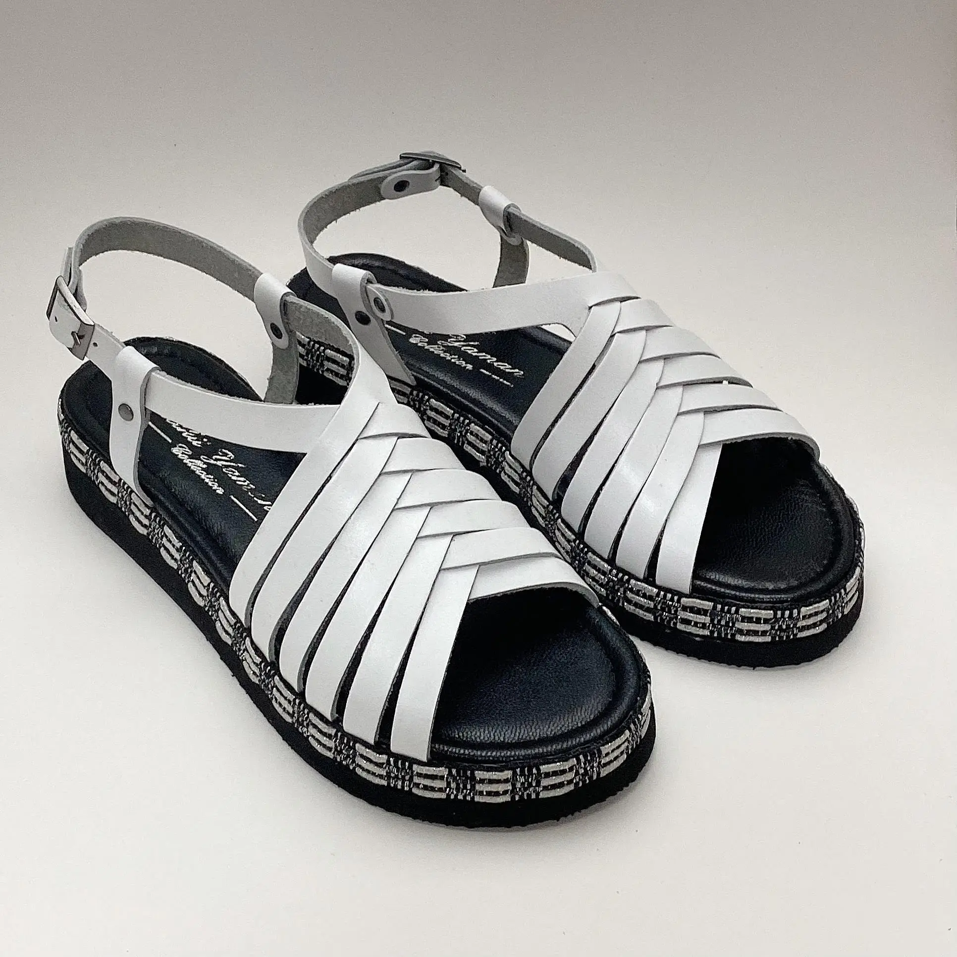 Ülkü Yaman Collection - White Women's Genuine Leather Sandals 2022 Women's Sandals Summer Shoes Models Women's Shoes