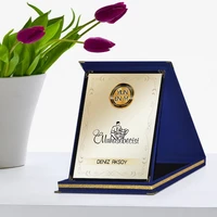 personalized the year s best accountant navy blue plaque award 1
