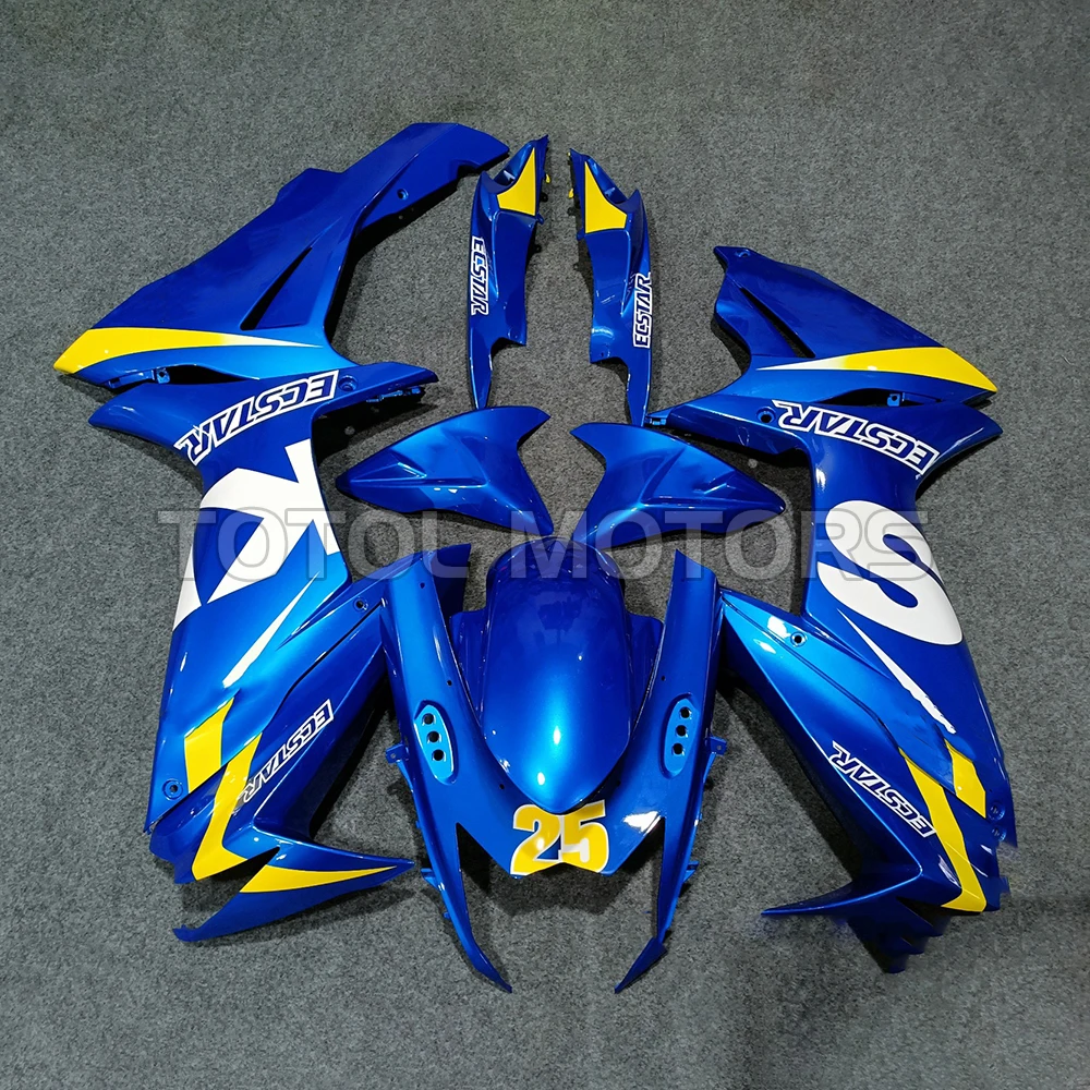 

Motorcycle Fairings Kit Fit gsxr600 750 2011 2012 2013 2014 2015 2016 2017 2018 L1 High Quality Bodywork Set Blue Yellow