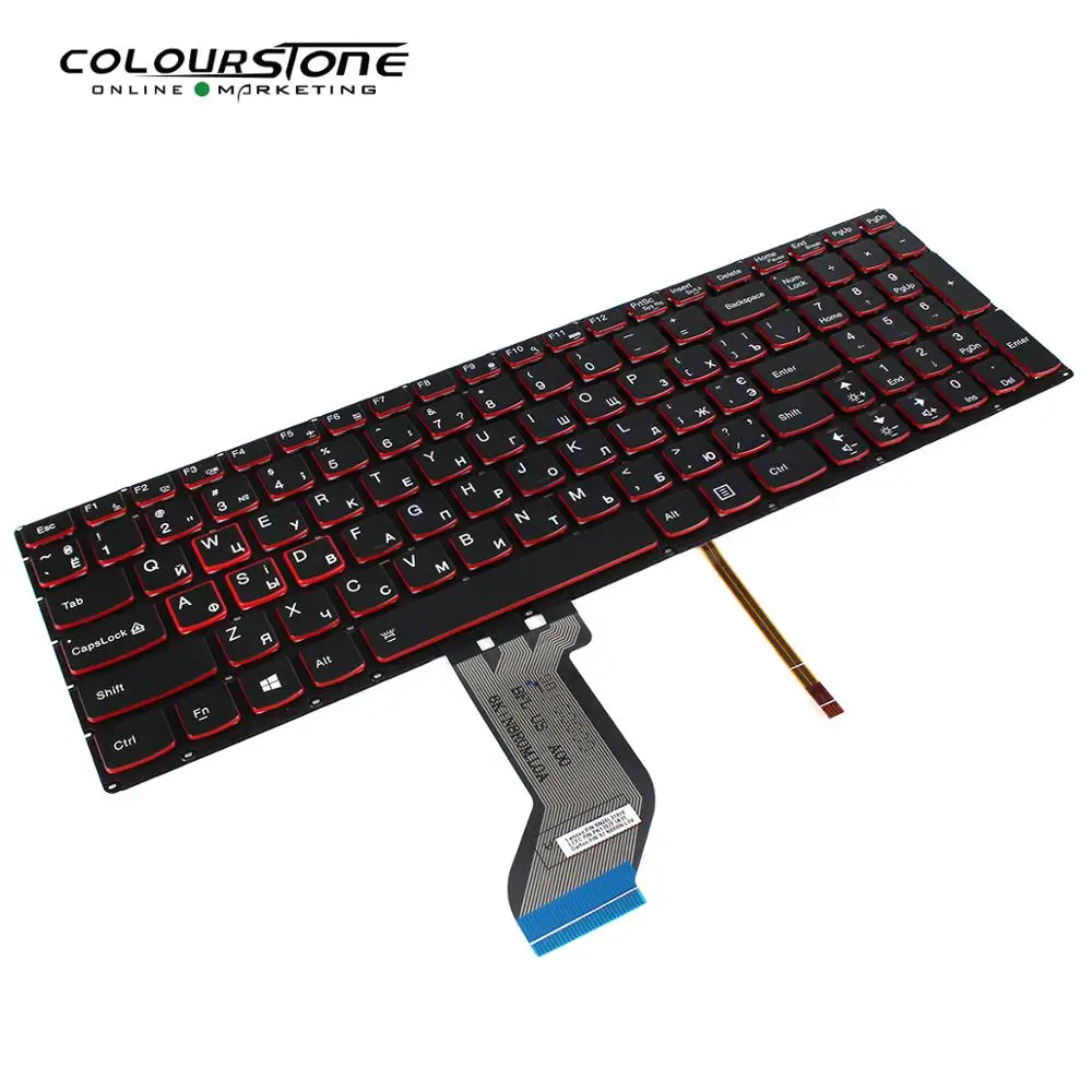 

Fast Deliver keyboard Y700 Y700-15ISK Y700-17ISK Black Backlit US Notebook Laptop keyboard