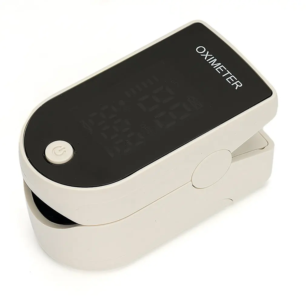 LED Screen Portable Medical Digital Finger Clip Pulse Oximeter SPO2 Rate Heart Monitor Blood Oxygen Saturation Meter | Красота и