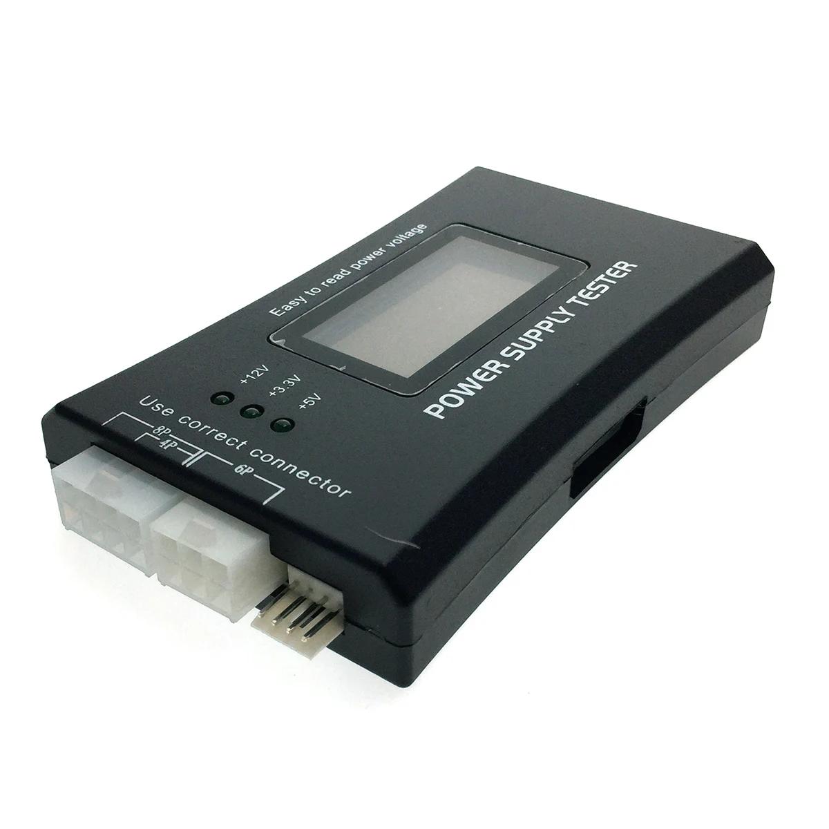 Тестер Espada E RPV7 с цифровой индикацией для блоков питания ATX Power supply tester (20/24pin 6pin 8pin