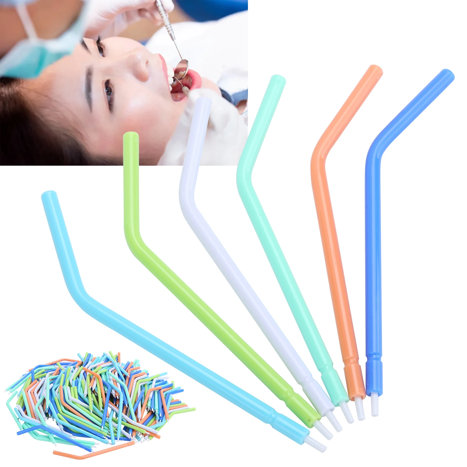 200 шт./400 шт. Стоматологические одноразовые насадки для распыления воды