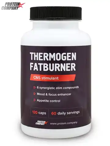 Thermogen fatburner / PROTEIN.COMPANY / Жиросжигатель / Капсулы / 60 порций / 120 капсул