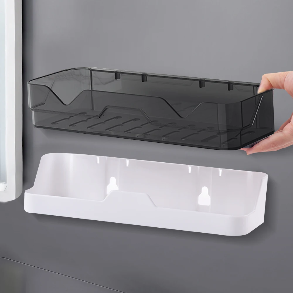 Полка для ванной комнаты держатель шампуня стеллажи душа настенное крепление