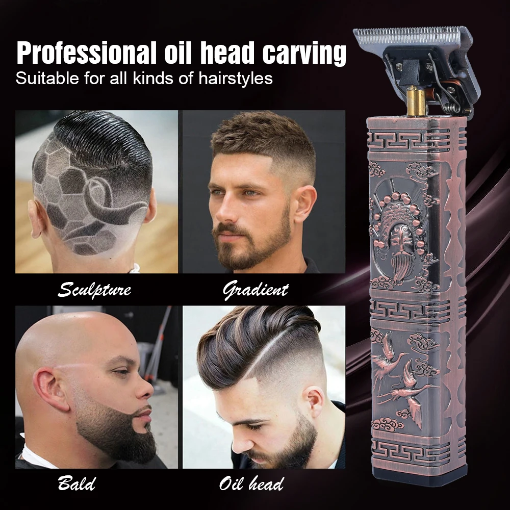 Профессиональные ножницы для стрижки USB Перезаряжаемые машинка волос в Opera