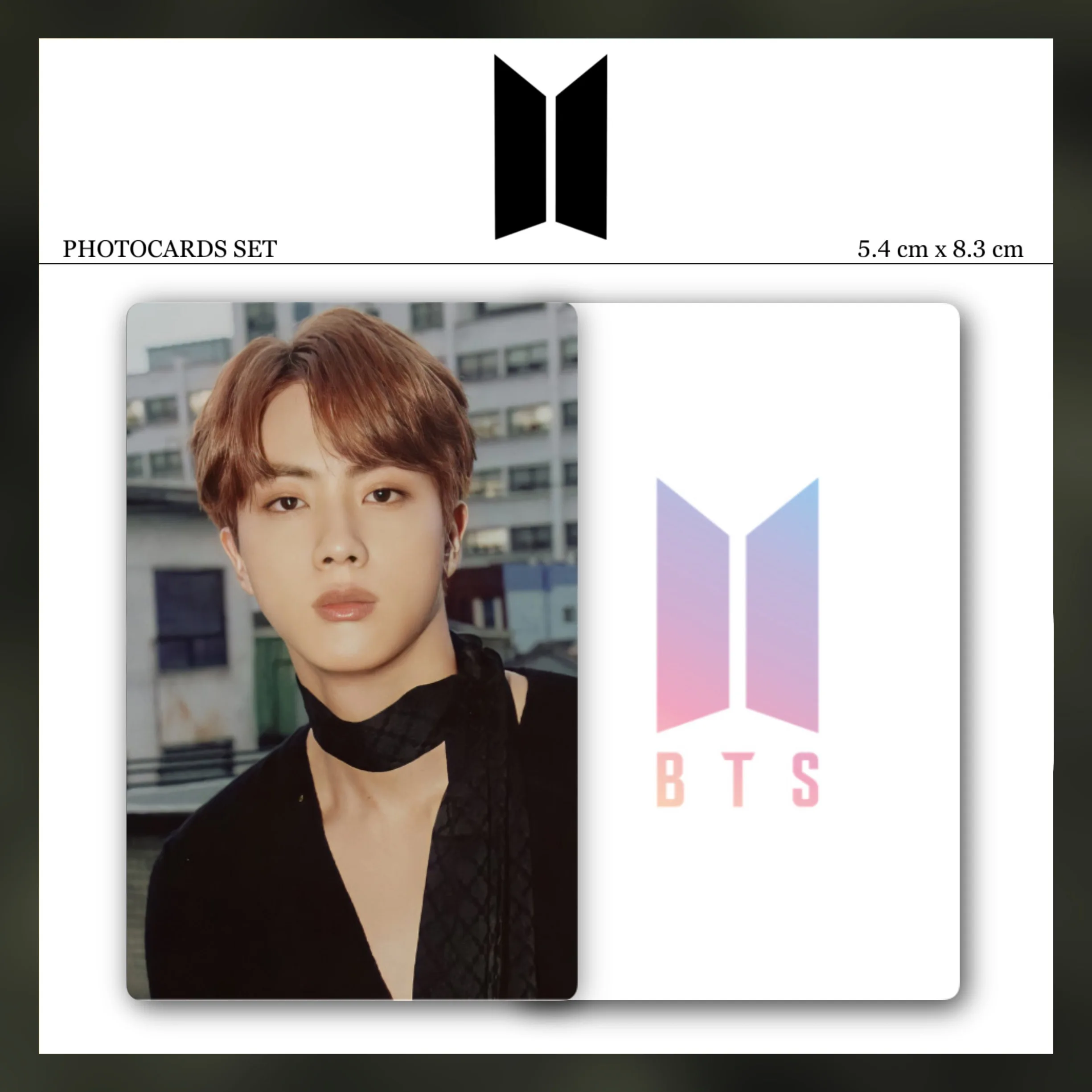 7 шт/комплект Карты закладка K-POP BTS BANGTAN для коллекции |