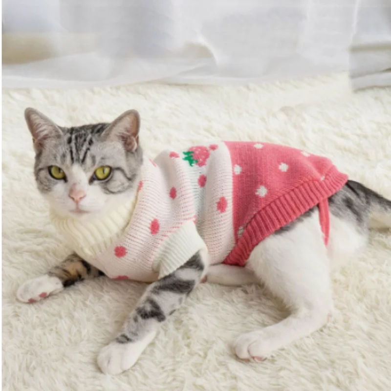 

Roupas De Cachorro Gato Inverno Pet Malha Leve Confortável