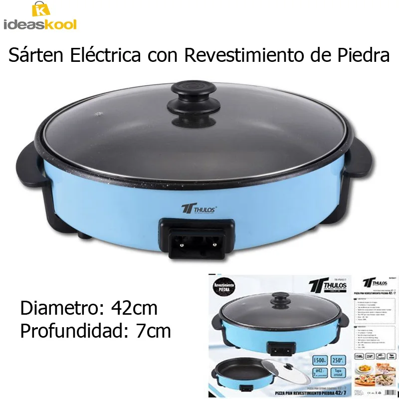 Тулосы сковорода для пиццы сартен электрический паеллеро с каменным покрытием.
