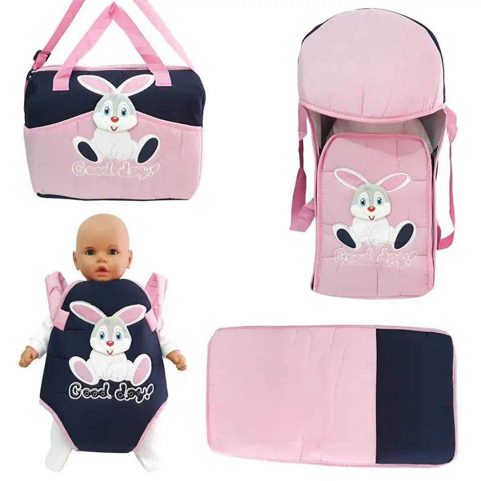 Кролик розовый 4 шт. кенгуру сумка для переноски снизу комплект открывания| |
