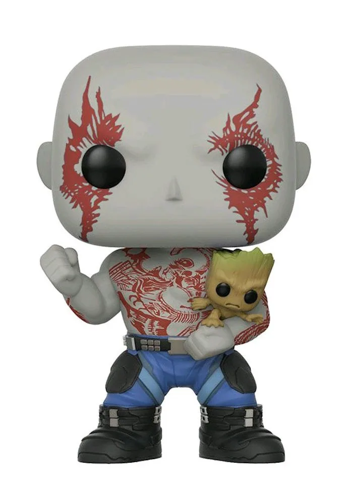 Новая Виниловая фигурка FUNKO POP CULTURE GUARDIANS OF THE GALAXY VOL 2 DRAX W GROOT! | Игрушки и хобби