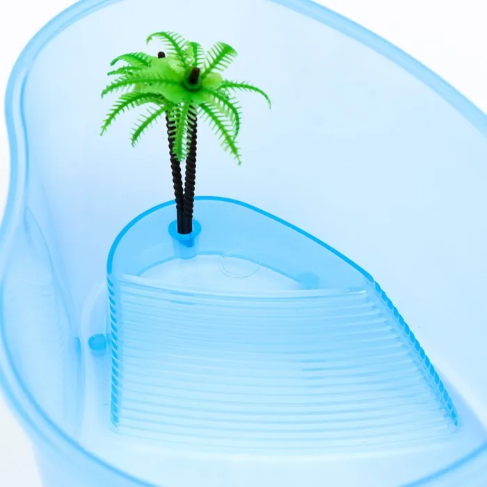 Террариум для черепах &quotЛагуна&quot с пальмой 20 х 15 10 см |