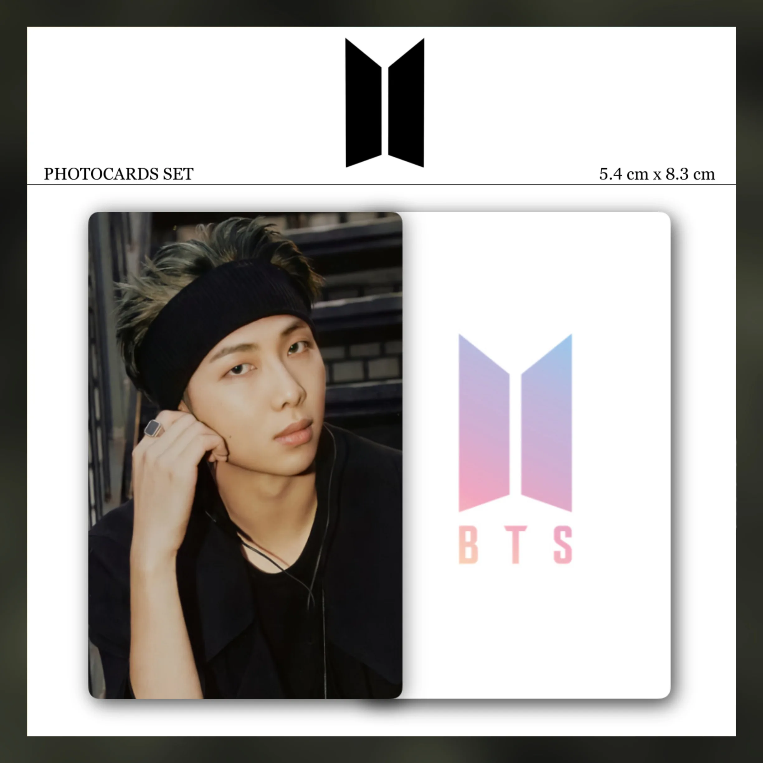 7 шт/комплект Карты закладка K-POP BTS BANGTAN для коллекции |