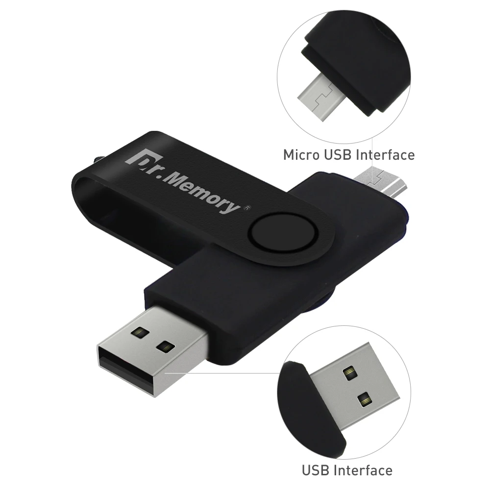 

Dr Memory Usb Flash Drive Otg 2.0 Pendrive 64GB 32GB 16GB 8GB 4GB Cle Usb флэш-накопител Stickfor Smart Phone/Laptop