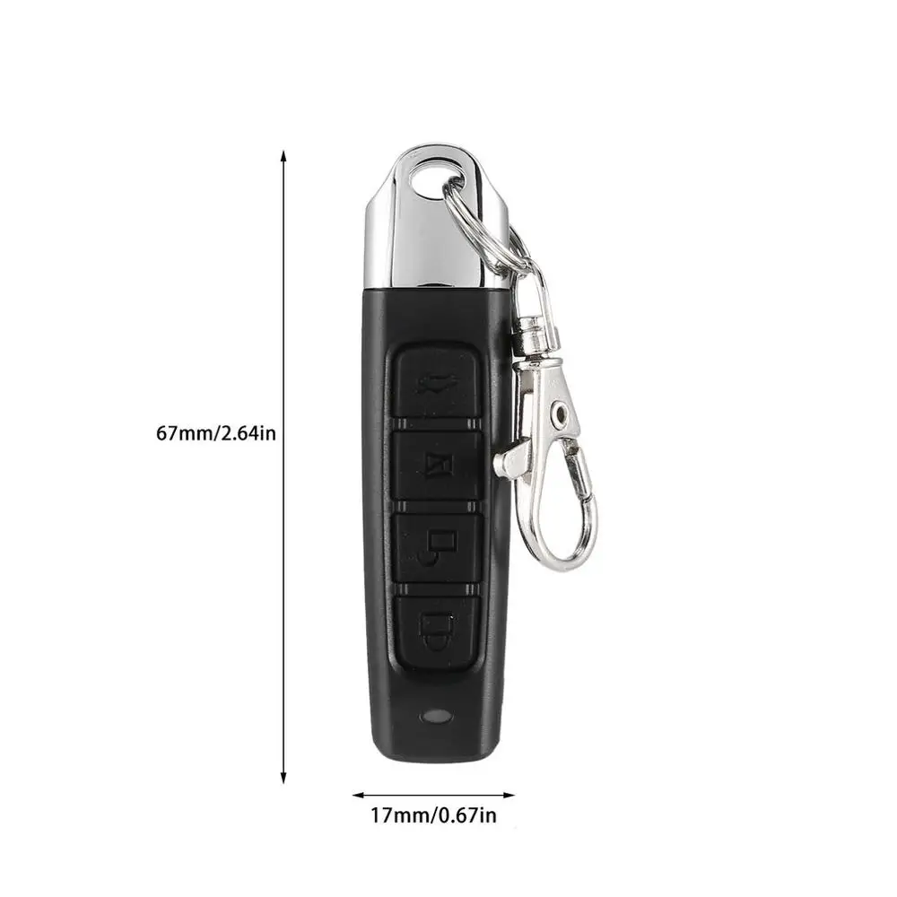 

KEBIDU 433MHZ Remote Control Garage Gate Door Opener Remote Control Duplicator Clone Cloning Code Car Key