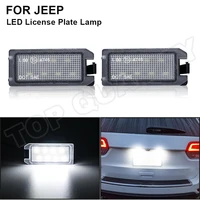 for jeep grand cherokee 14 20 compass patriot 14 17 for dodge viper 13 17 2x canbus white led license number plate light