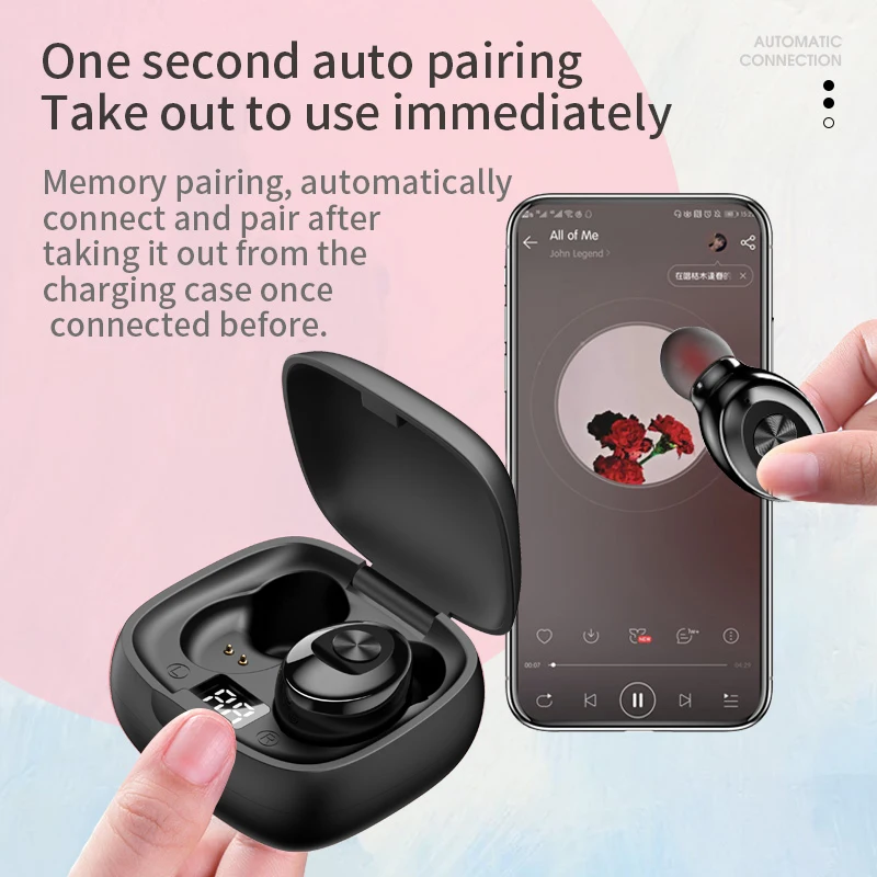 VITOG Спортивные Беспроводные наушники IPX5 TWS Bluetooth 5 0 HiFi Стерео Игровые беспроводные