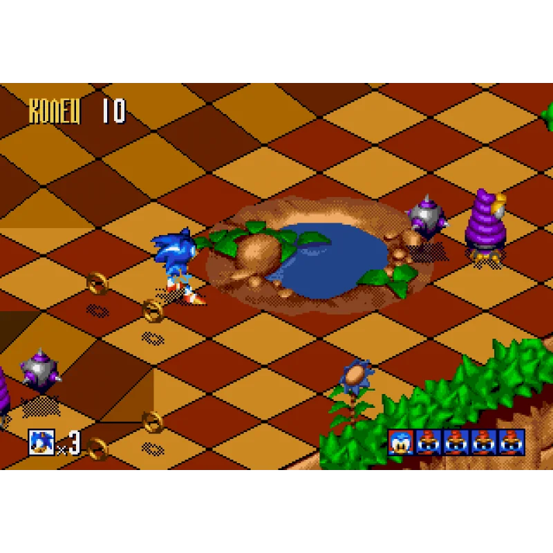 Игровой картридж Sonic V-3D Blast (русская версия). P425 | Электроника