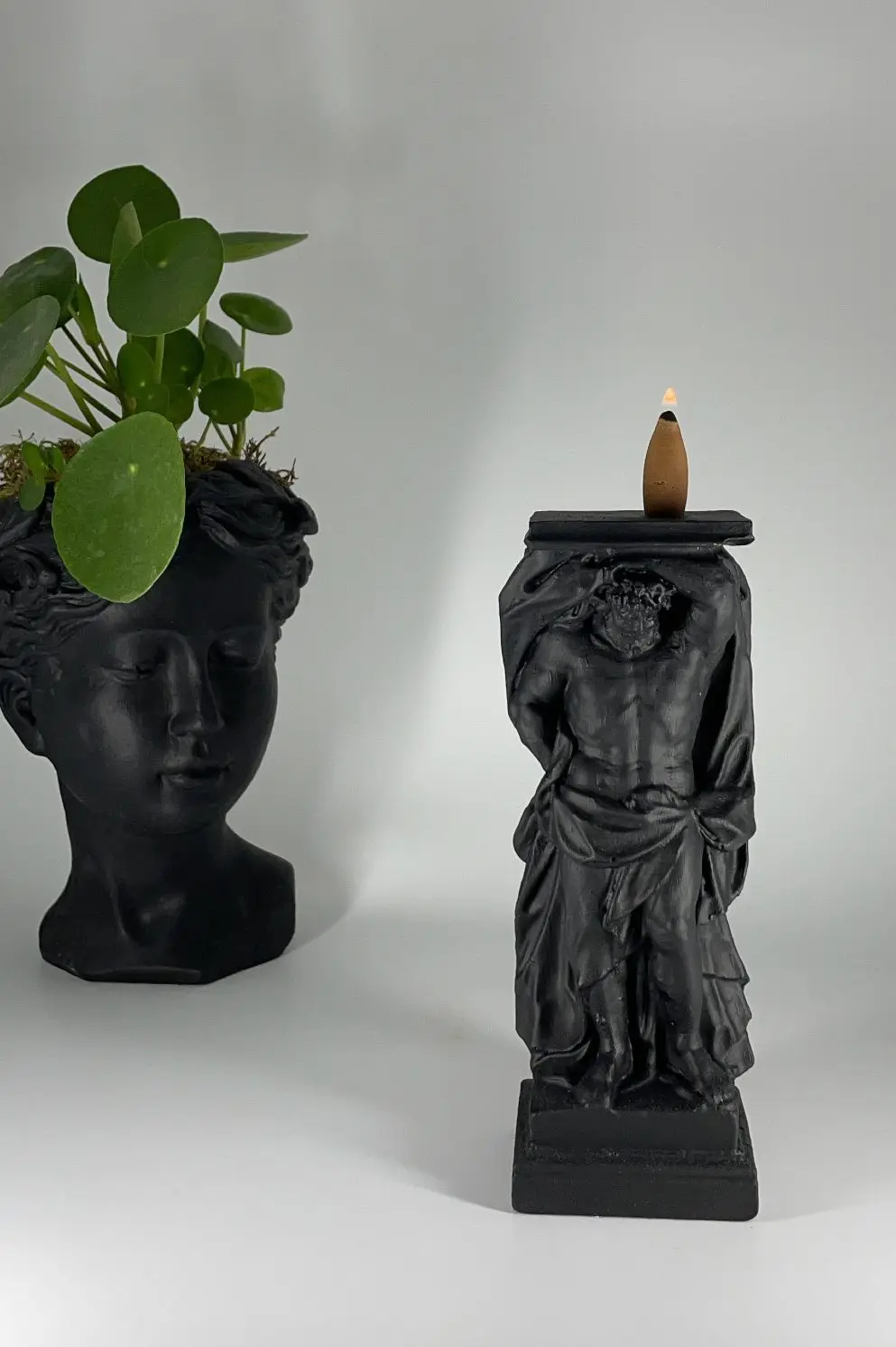 

Poseidon column backflow incense burners