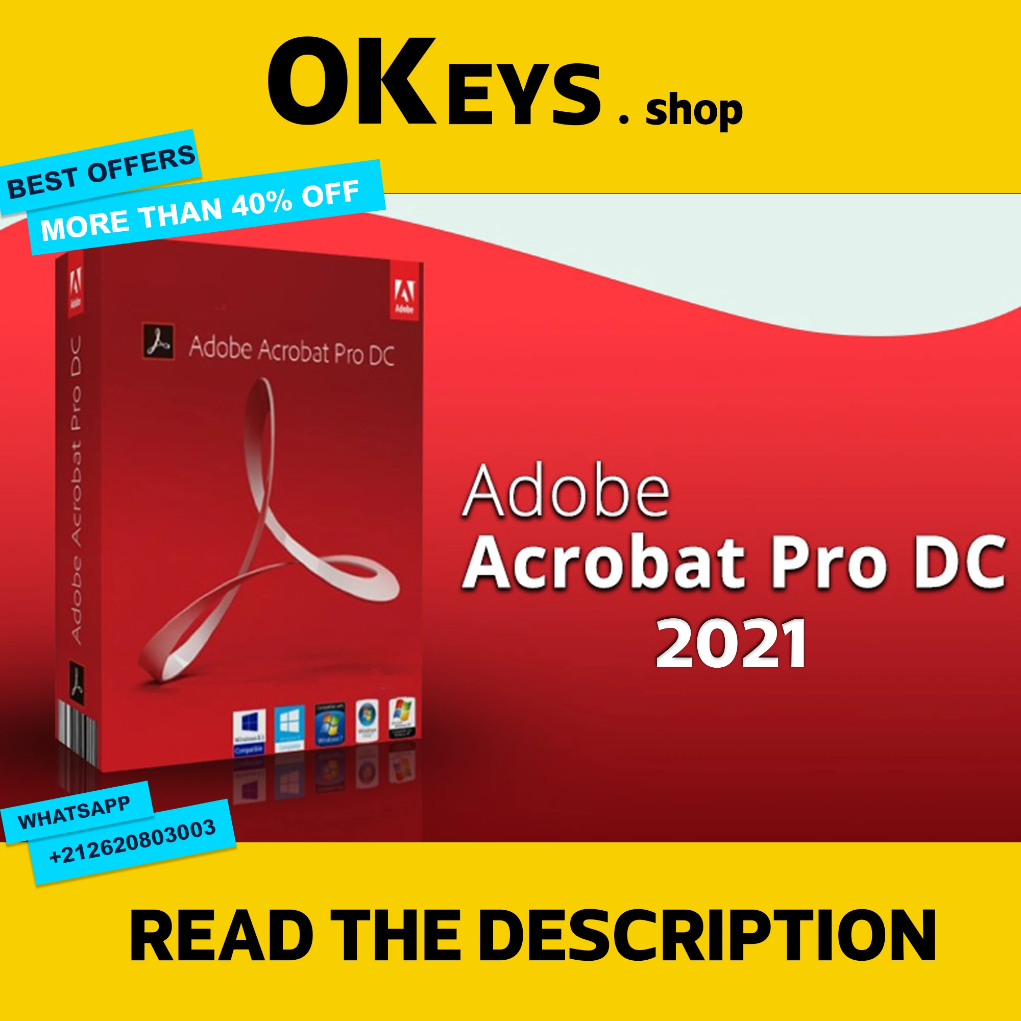 

{✔️ Adobe Acrobat Pro Dc 2021 для Windows (активация на весь срок службы), полная версия✔️}