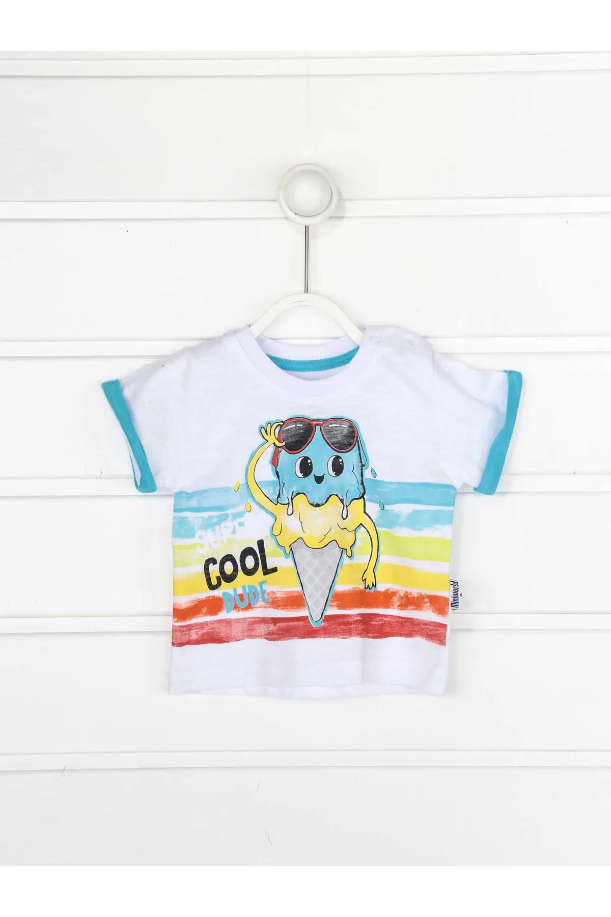 Blue Summer Male Baby Shorts Suit |