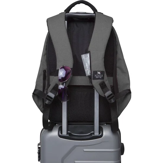 

My Valice Smart Bag Secret Usb arj Girili Akll Srt antas Gri
