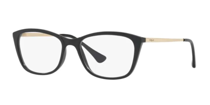 Vogue 5204 I W44 52  Woman Optical Frames, Black – Metal Frames, High Quality Eyeglass Frames