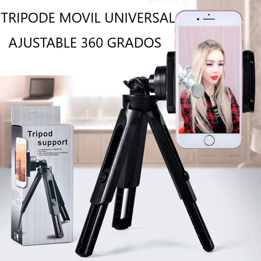 Портативный штатив для мобильного телефона 360 ° цифровой камеры