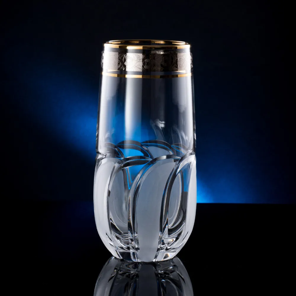 Набор хрустальных стаканов для коктейля ПромСИЗ Гусь Хрустальный с узором