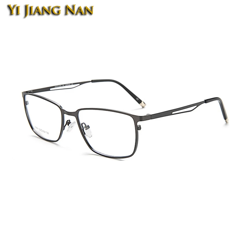 

Men Optical Spectacle Alloy Full Frame Glasses Big Square Rim Prescription Eyeglasses Eyewear Eyeglasses Women Gafas Oculos